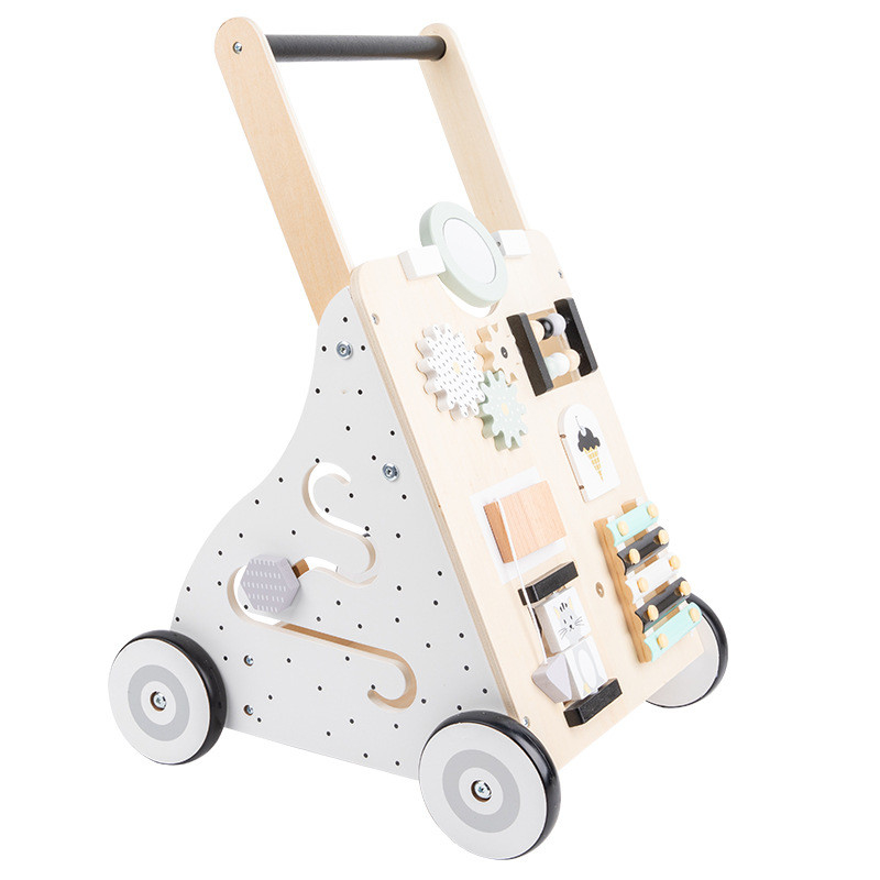 Simulación de entonado de colores que desbloquea cognoscitiva Walker Toy Montessori ocupado